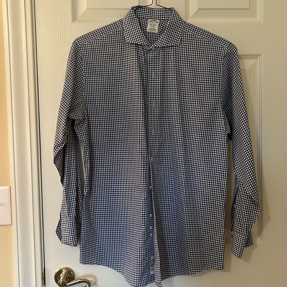 Men’s Brooks Brothers Regent dress shirt 16” 34”